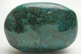 Polished Chrysocolla and Malachite Stone - Peru #210976-2